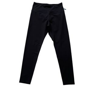 Jovie Black Cotton/Spandex Cropped Legging S